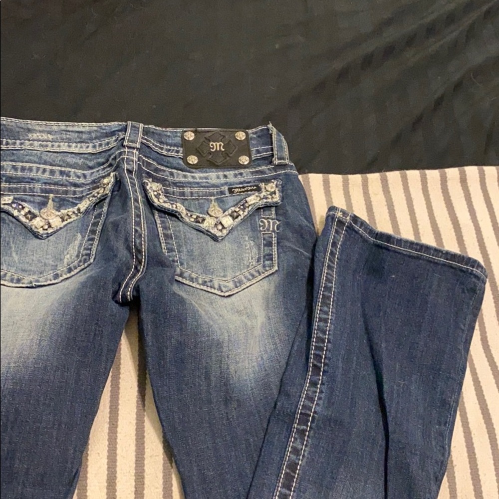 Miss Me boot cut jeans size 27